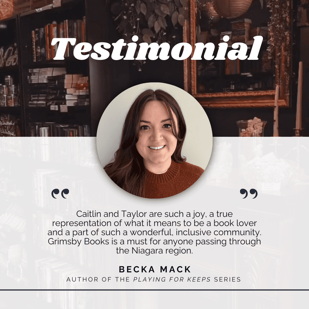 Author testimonial — Becka Mack.